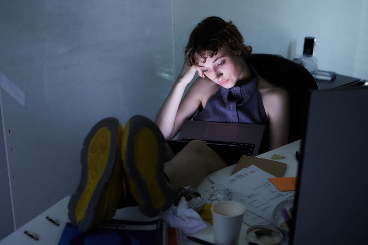 Trabajador solicitando una excedencia voluntaria